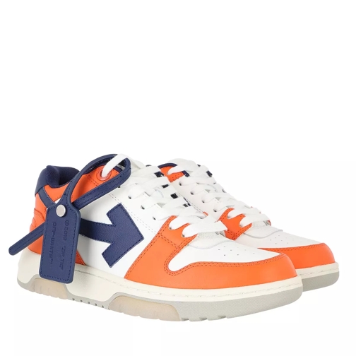 Off-White Out Of Office Calf Leather White/Orange lage-top sneaker