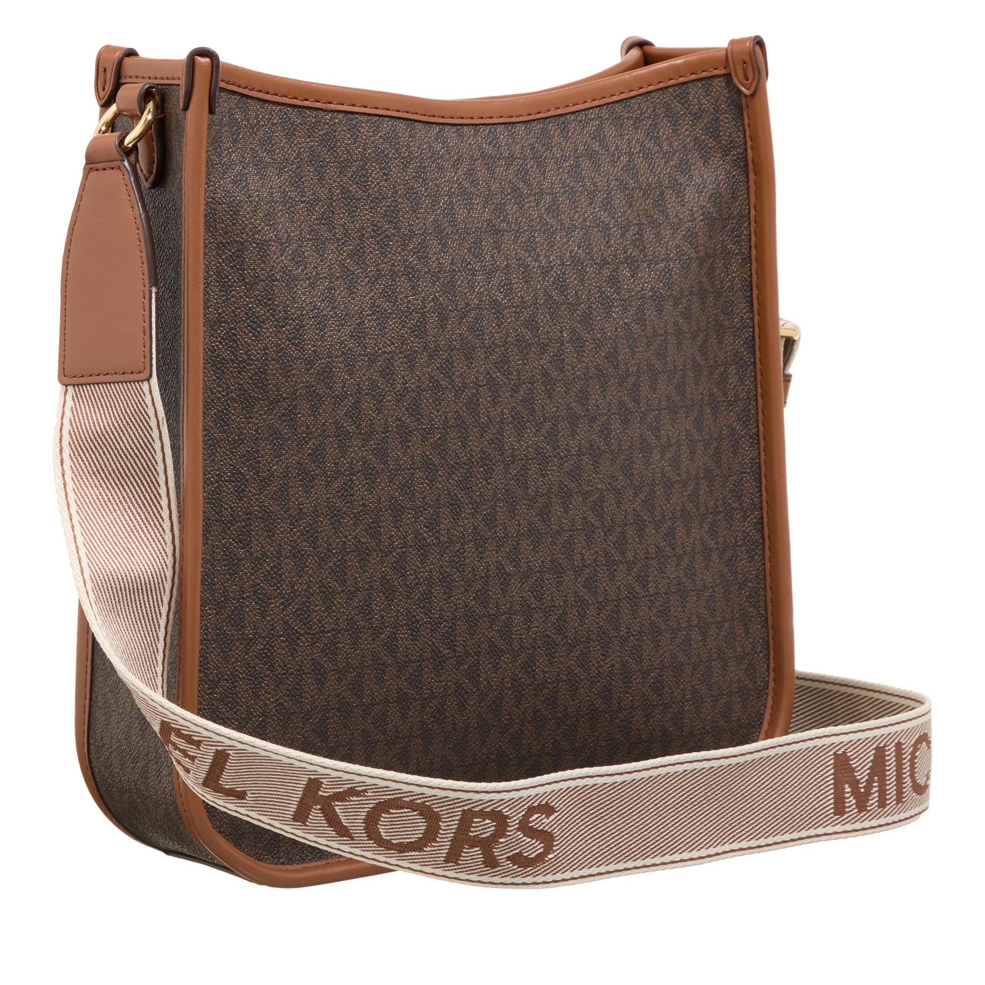 Michael Kors Lg Ns Msgr Brn Luggage Messenger Bag