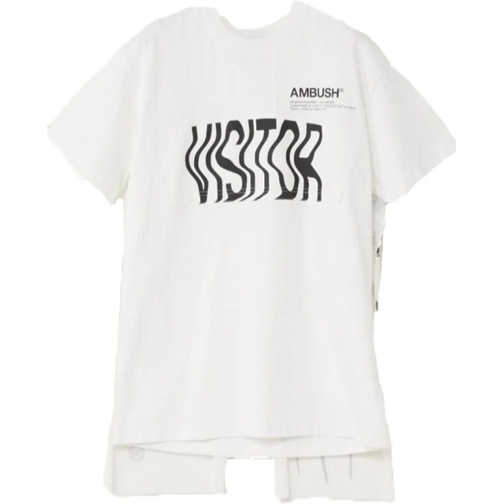 Ambush T-Shirts Ambush White Cape T-Shirt weiß