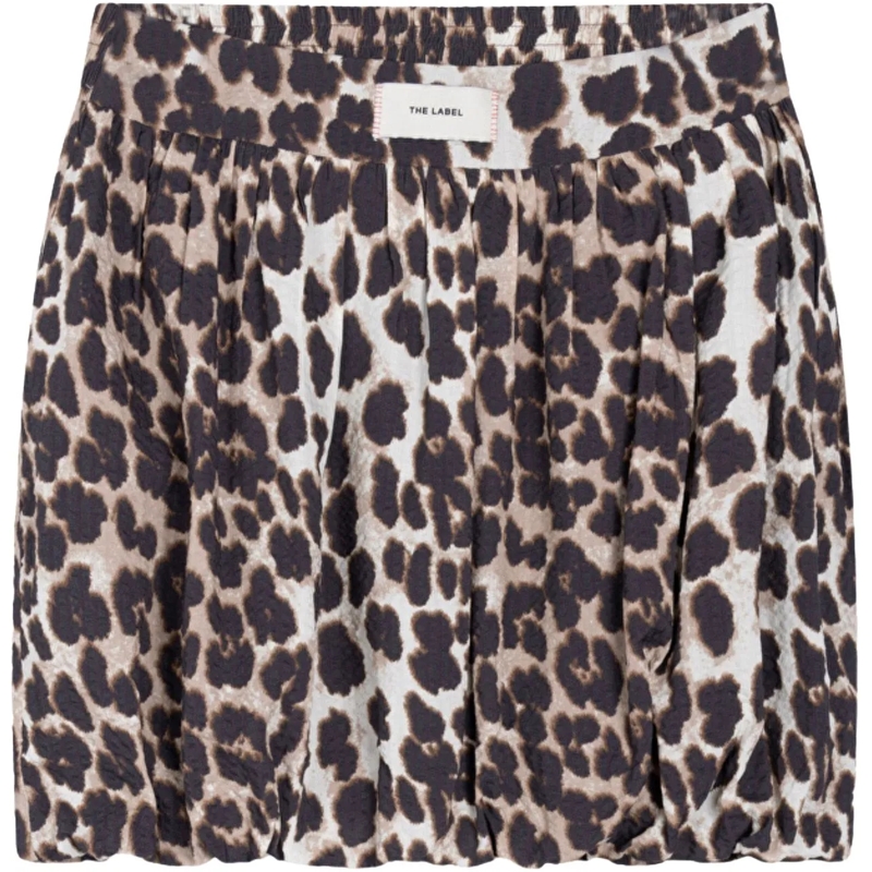 ALIX Midirock Alix The Label Ladies Woves Animal Ballon Skirt Ro braun