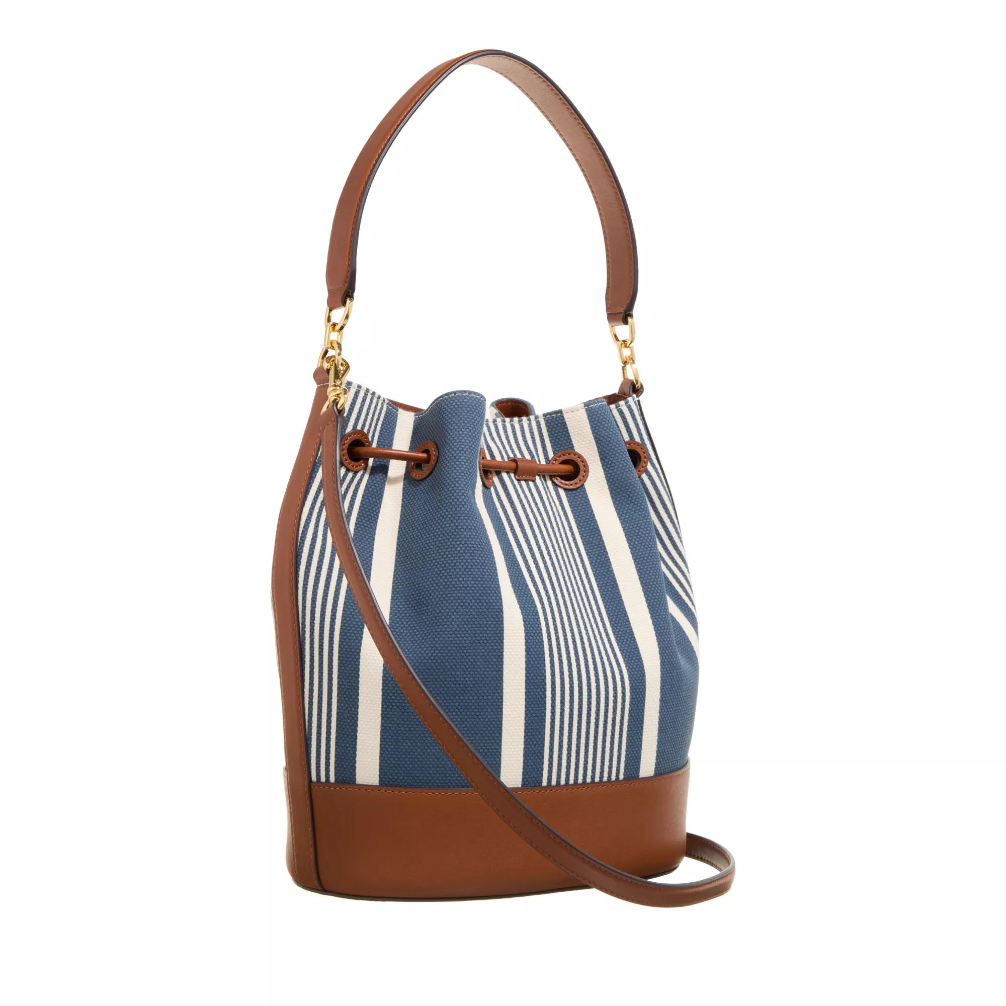 Lauren Ralph Lauren Andie 25 Drawstring Large Atlantic Stripe 
