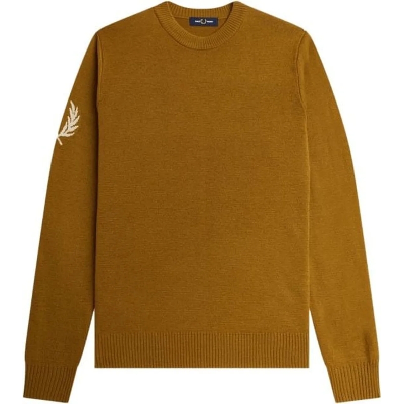 Fred Perry  Sweaters Dark Camel beige