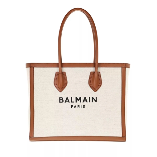 Balmain B-Army Shopping Bag 42 Natural Borsa da shopping