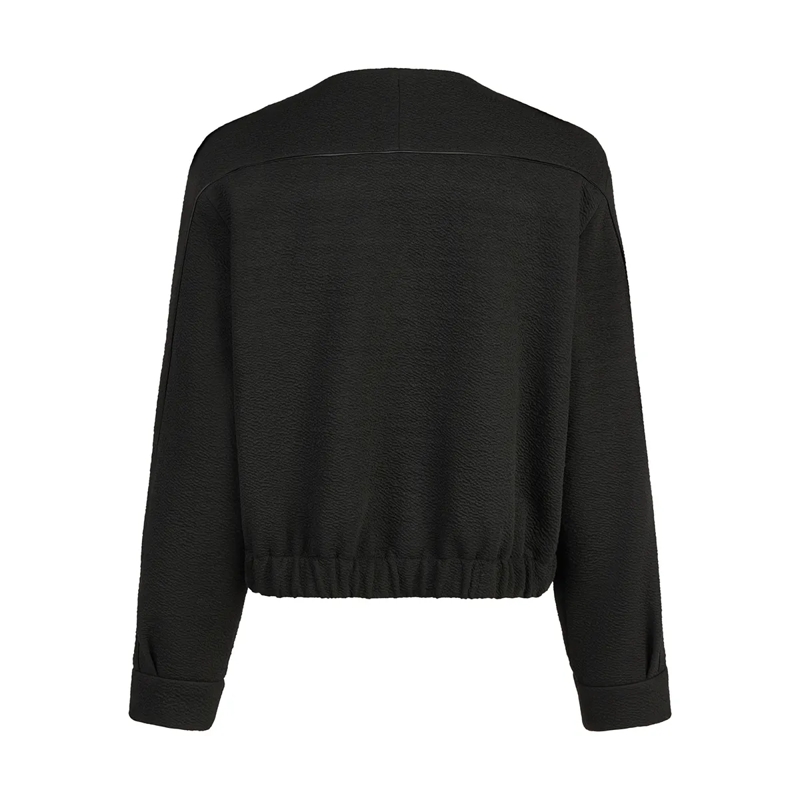 Marc Aurel Blouson Diese Blousonjacke mit Satin-Paspel aus Super-Stre schwarz(Image 5)