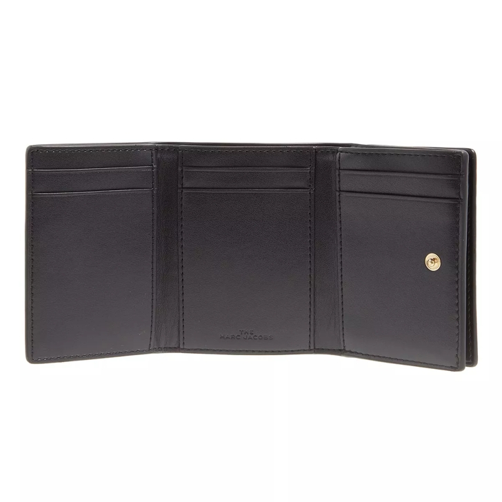 Marc Jacobs Medium Trifold Wallet Black Tri Fold Wallet