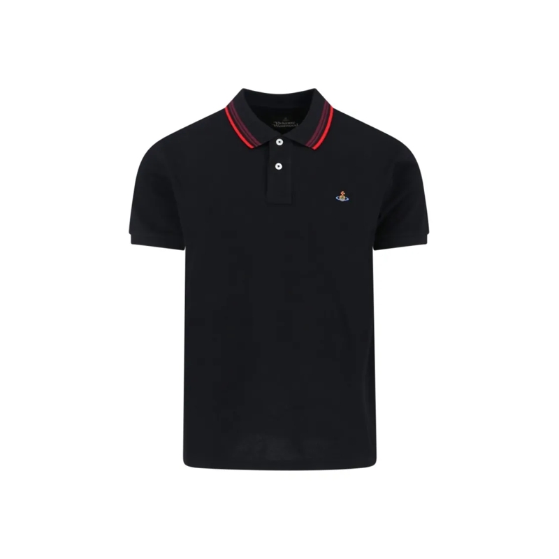 Vivienne Westwood Polo shirt 'Orb' Polo – White & Red White