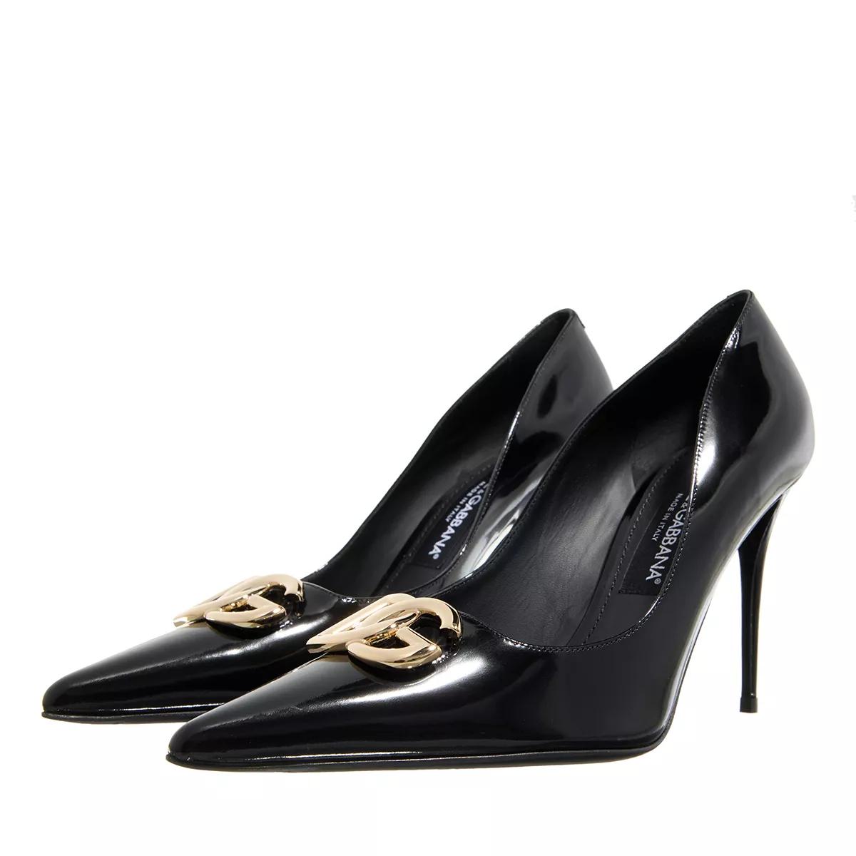 Dolce&Gabbana Pumps & High Heels - Logo Detailed Pumps - Gr. 36 (EU) - in Schwarz - für Damen