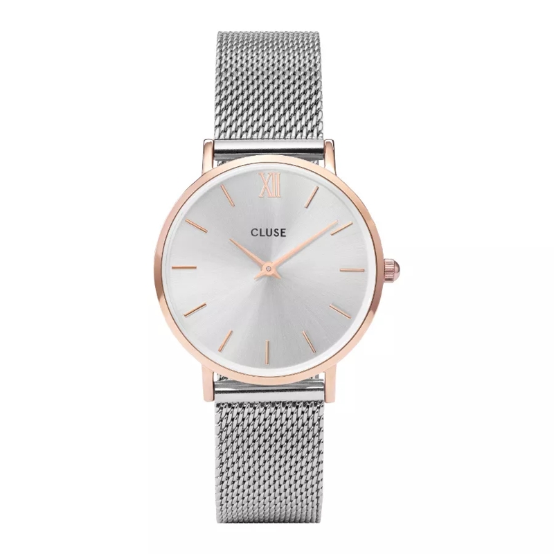 CLUSE Chronographe Minuit Uhr Roségold