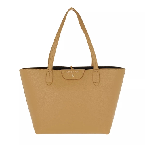 Patrizia Pepe Reversible Shopping Bag Clear Beige/Black Shopper