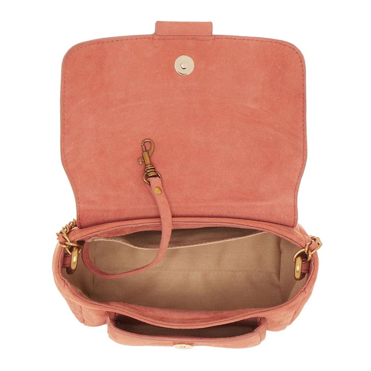 Jerome Dreyfuss Lulu S Imprime Croco Terracotta | Crossbody Bag