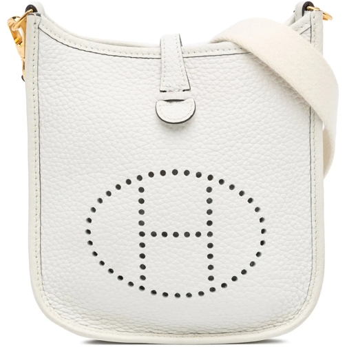 Hermès Sac à bandoulière 2023 Clemence Evelyne TPM weiß