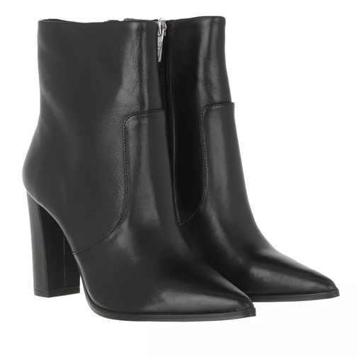 Steve Madden Negotiate Bootie Black Leather Ankle Boot