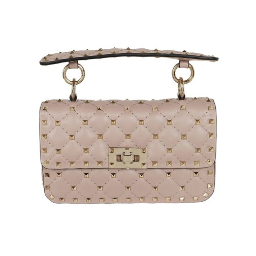 Valentino Schultertasche Small Shoulder Bag Rockstud Spike Pink