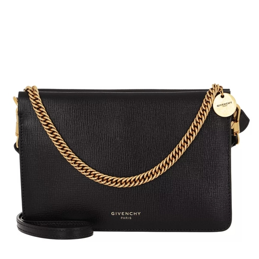 Givenchy Two-Toned Cross3 Bag Leather/Suede Black Crossbody Bag