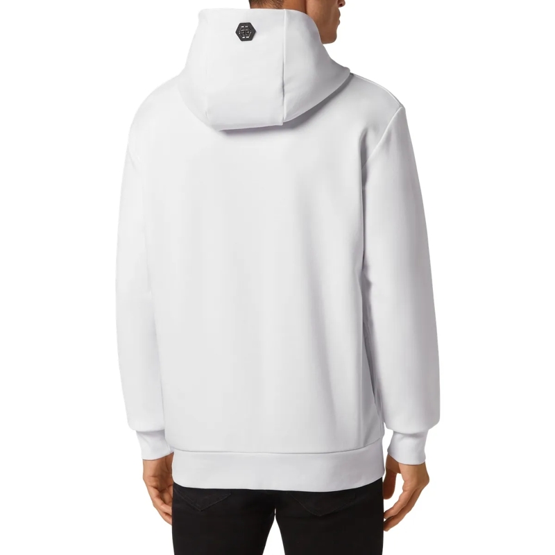 Philipp Plein Top Hoodie Gothic Plein weiss(Image 2)