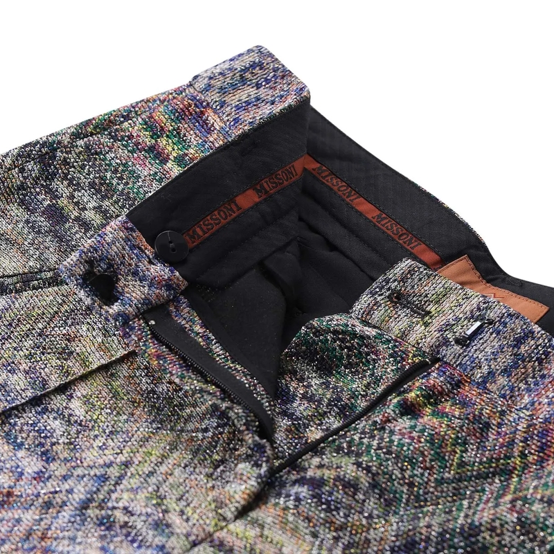 Missoni Hose Relaxed-Fit Hose aus Viskose-Mix mehrfarbig(Image 3)