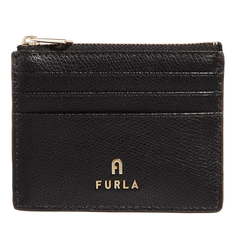 Furla Porte-cartes Furla Camelia S Zipped Card Case Nero