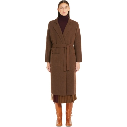 Max Mara Cardigan Kabul Brown Belted Cardigan Brown (Image 2)