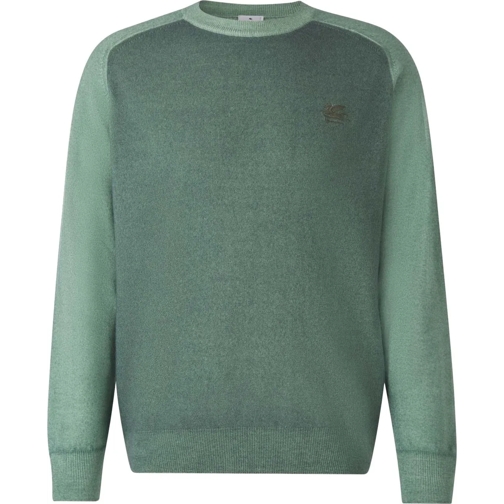 Etro  Wool Knitted Sweater mehrfarbig