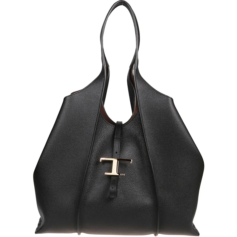 Tod's Fourre-tout Medium Tsb Shopping Bag Black schwarz