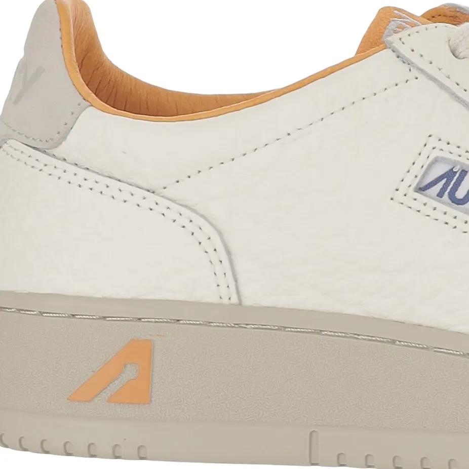 Thumbnail - Autry Low-Top Sneaker - Low-Top Leather Sneakers With Suede Inserts - Gr. 46 (EU) - in Weiß - für Damen
