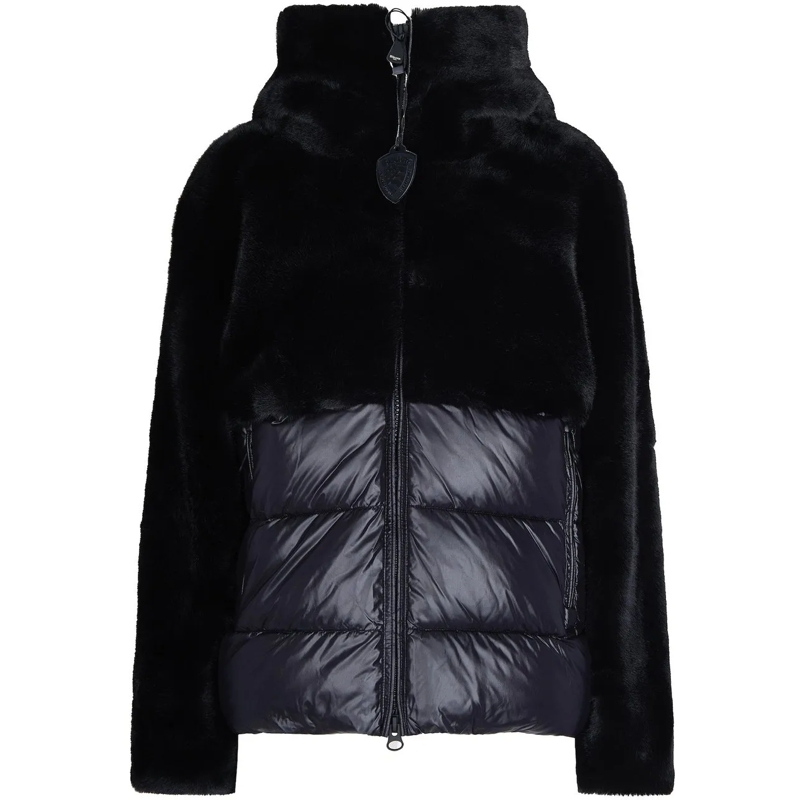 Blauer Overgangsjas Coats Black schwarz