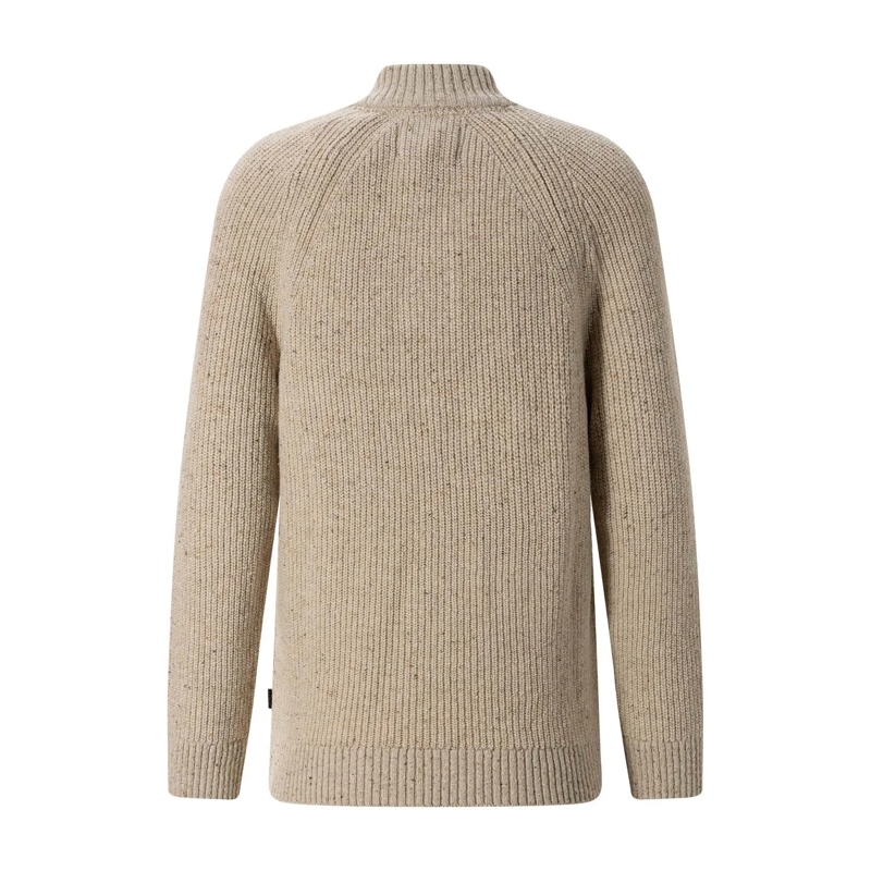 Barbour Pull Troyer Fleck aus Woll-Mix beige(Image 2)