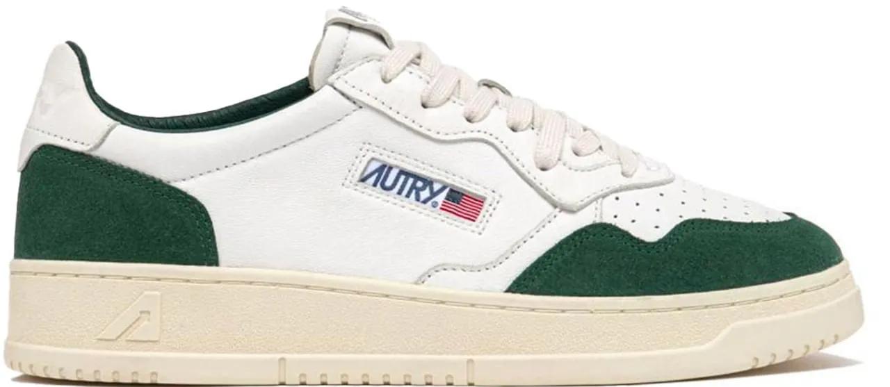 Autry Low-Top Sneaker - Medalist Low-Top Sneakers - Gr. 44 (EU) - in Grün - für Herren