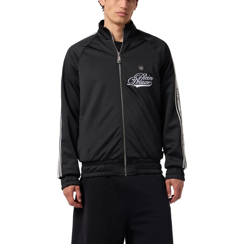Philipp Plein Daunenjacke Tracksuit Jacket Plein Deluxe Signature Signature schwarz(Image 3)