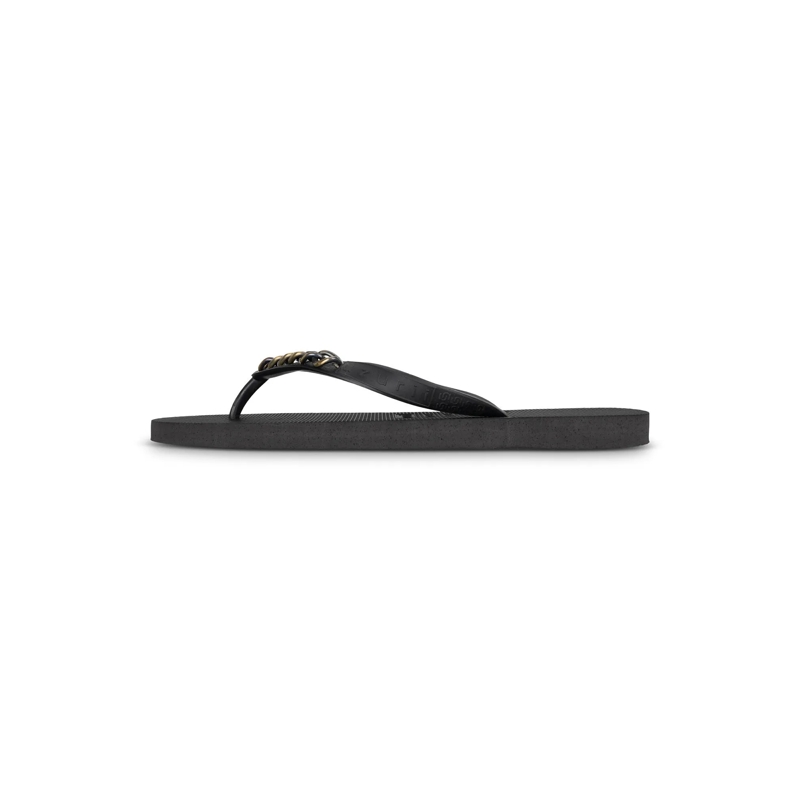 UZURII Flip Flops Zehentrenner Gold Small schwarz(Image 2)