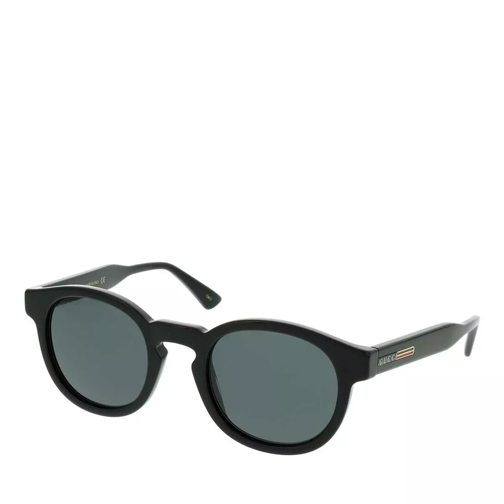 Gucci GG0825S-001 49 Sunglass MAN ACETATE Black Sonnenbrille