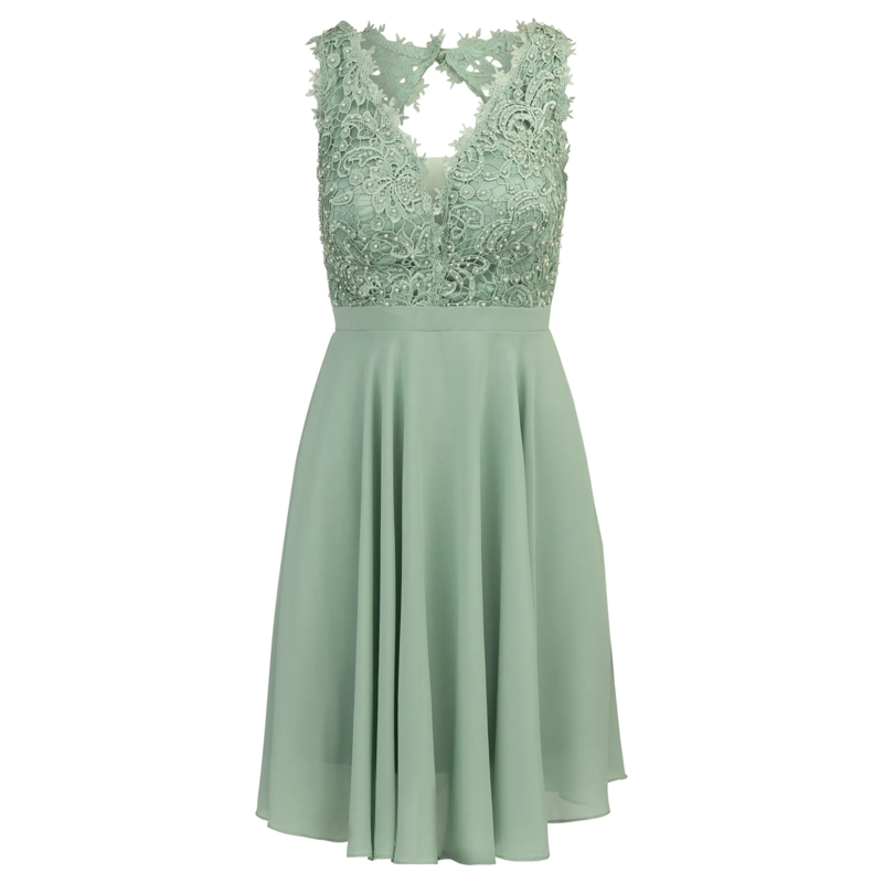 Kraimod Midikleid Cocktailkleid hell-grün