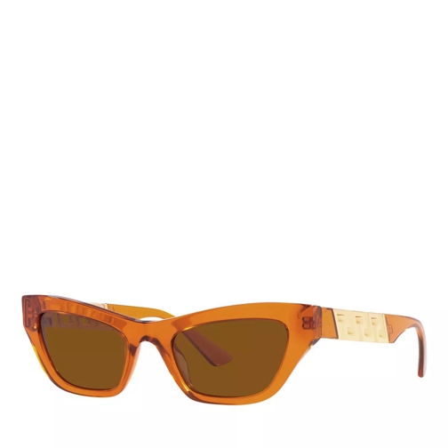 Versace Sunglasses 0VE4419 Transparent Orange Zonnebril