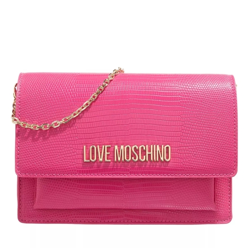 Love Moschino Smart Daily Bag Fuxia Crossbody Bag