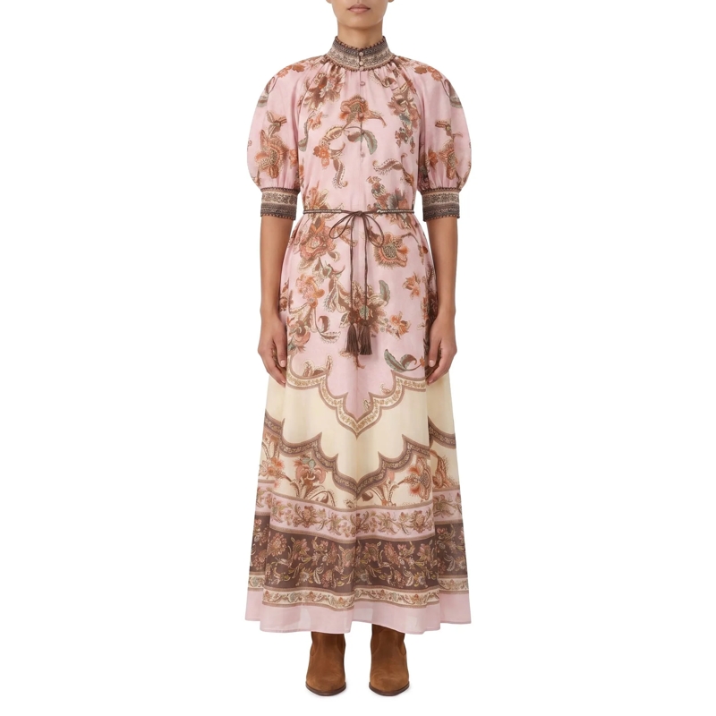 Zimmermann Maxikleid Maxikleid Aster Billow pink(Image 2)