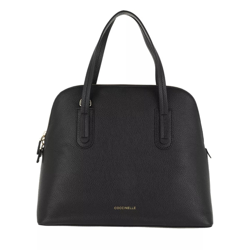Coccinelle Dione Handle Bag Noir Rymlig shoppingväska