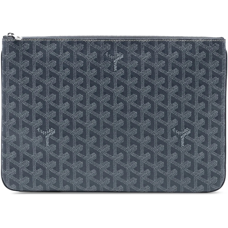 GOYARD Clutch Goyardine Senat MM grau
