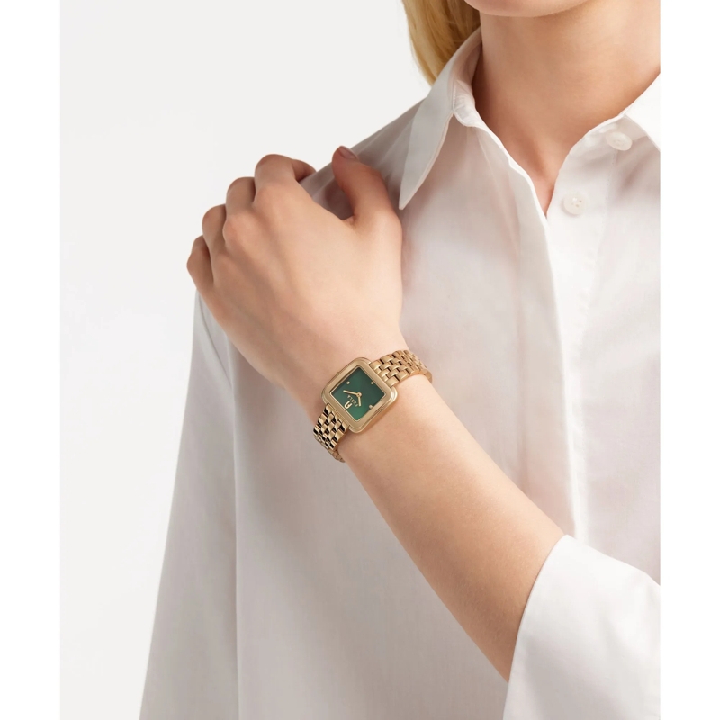 Furla Quarzuhr Quarz-Analoguhr Furla Diamante gold(Image 2)