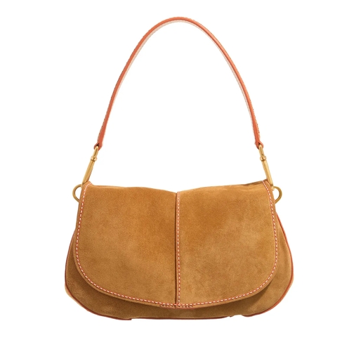 Gianni Chiarini Satchel Helena Round Peanut Butter