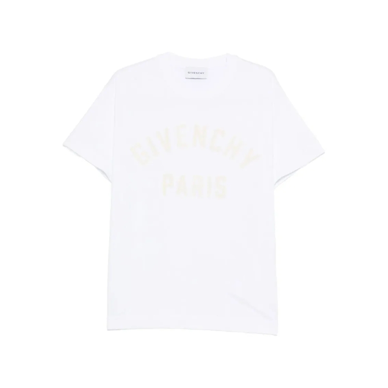 Givenchy T-shirt Paris Boxy Fit T-Shirt White