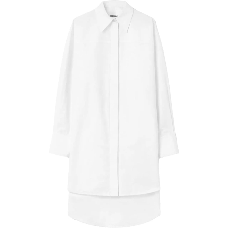 Jil Sander Minikleid Dresses White weiß