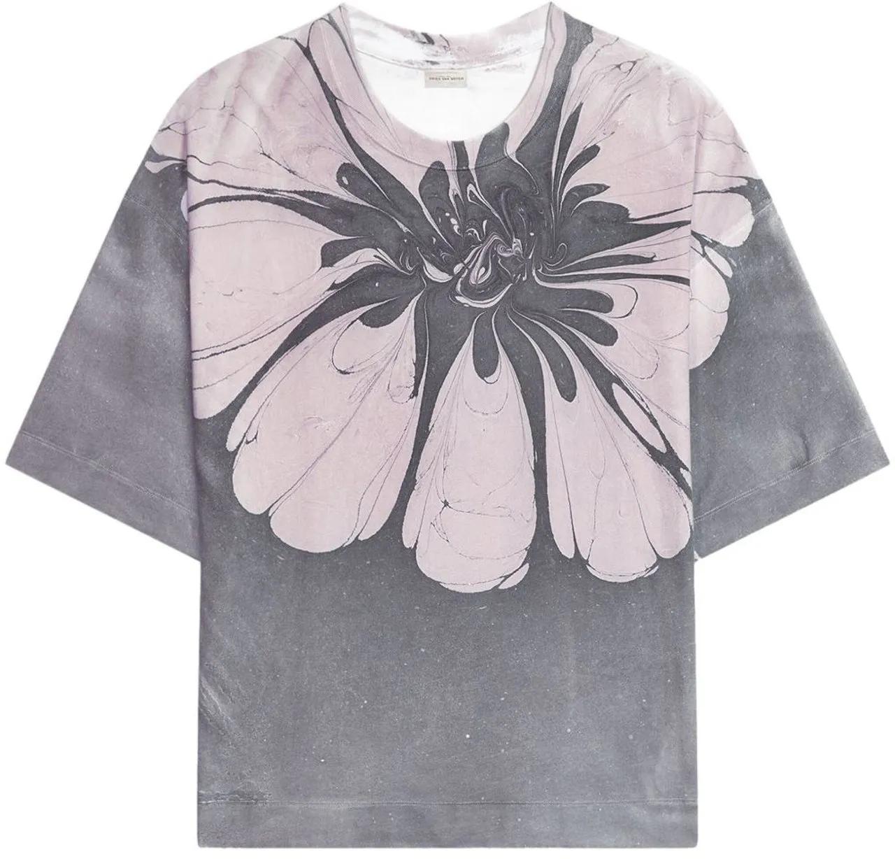 Thumbnail - Dries Van Noten - T-Shirts And Polos Grey - Größe M - grau