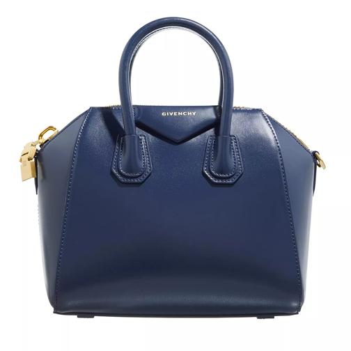 Givenchy Antigona Mini Tote Bag  Navy Blue Sporta