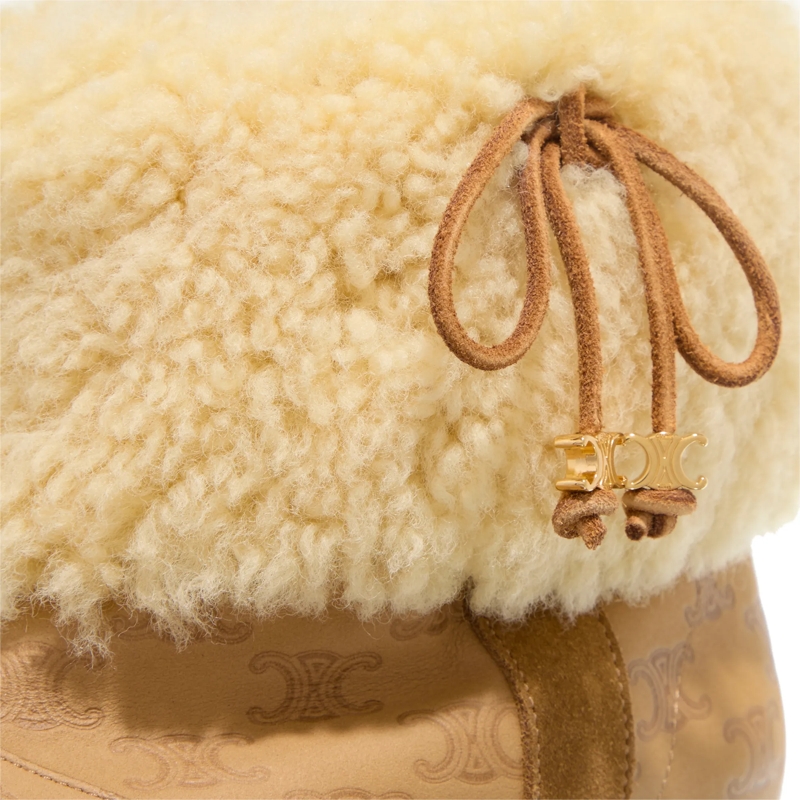 Celine Winterboots Cropped Boot Cognac(Image 5)