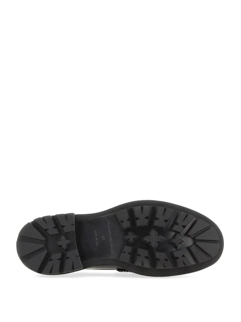 Thumbnail - Alexander McQueen Loafer - Leather Loafer - Gr. 43,5 (EU) - in Schwarz - für Damen