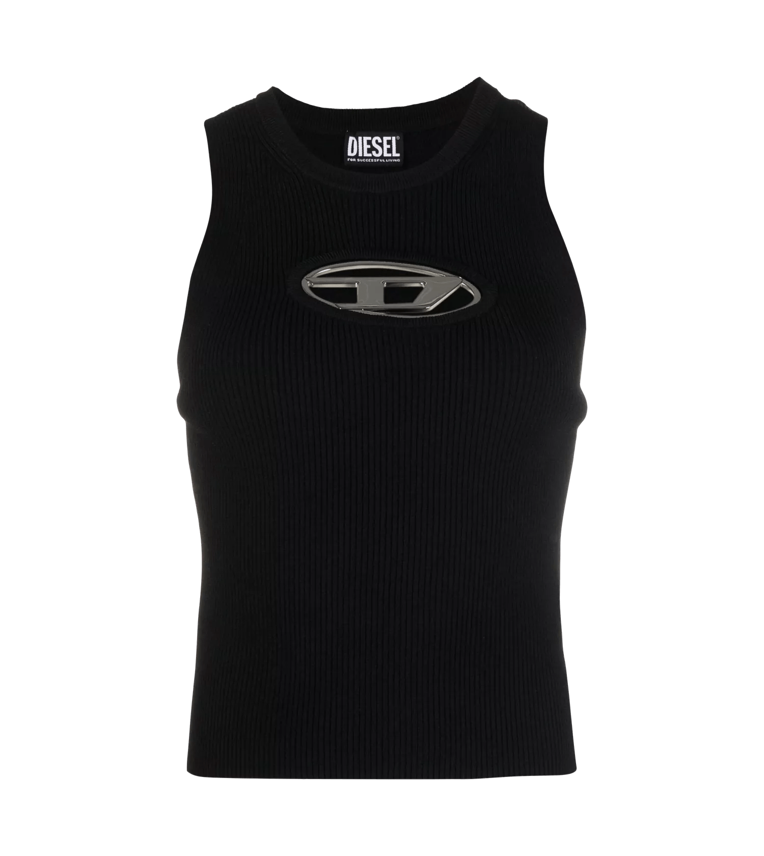 Diesel - M-Onerva Tanktop mit Cut-Outs - Größe M - black