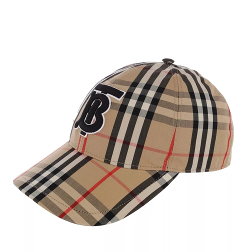 Burberry Monogram Motif Vintage Check Baseball Cap Multi Cappello da baseball