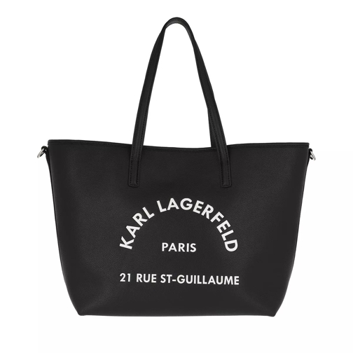 Karl Lagerfeld Rue Saint Guillaume Tote Black Rymlig shoppingväska