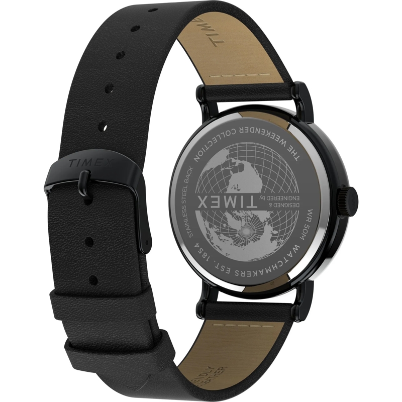 Timex Quarzuhr Quarz-Analoguhr Timex Weekender Day Of The Dead schwarz(Image 4)