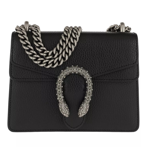 Gucci Dionysus Mini Bag Leather Black Crossbody Bag